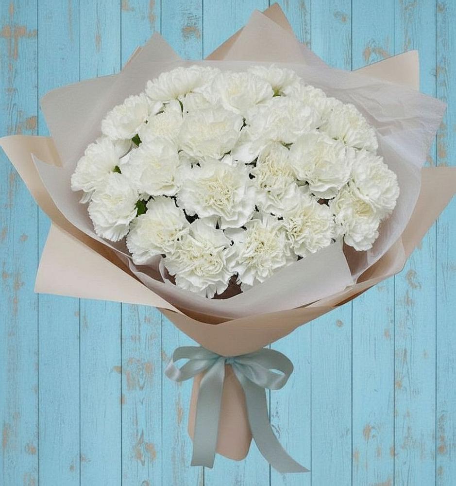 Букет цветов из: Гвоздики в Талицы Пушкинского района