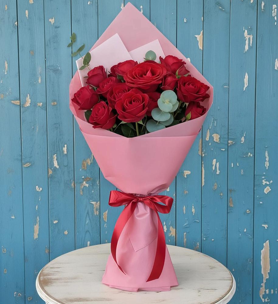 Букет цветов из: Розы в Талицы Пушкинского района