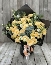 Букет цветов из:  Розы и Лизиантусы в Талицы Пушкинского района