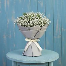 Букет цветов из:  Гипсофила в Талицы Пушкинского района