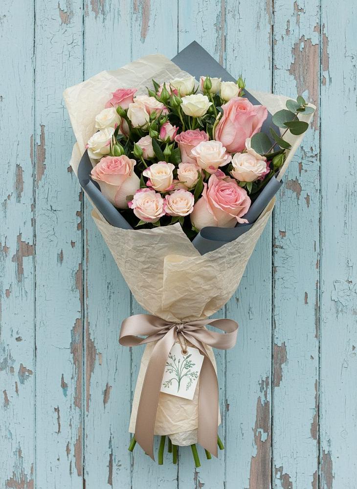 Букет цветов из: Розы в Талицы Пушкинского района