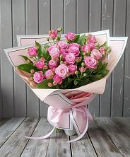 Букет Розовый кустик в Талицы Пушкинского района