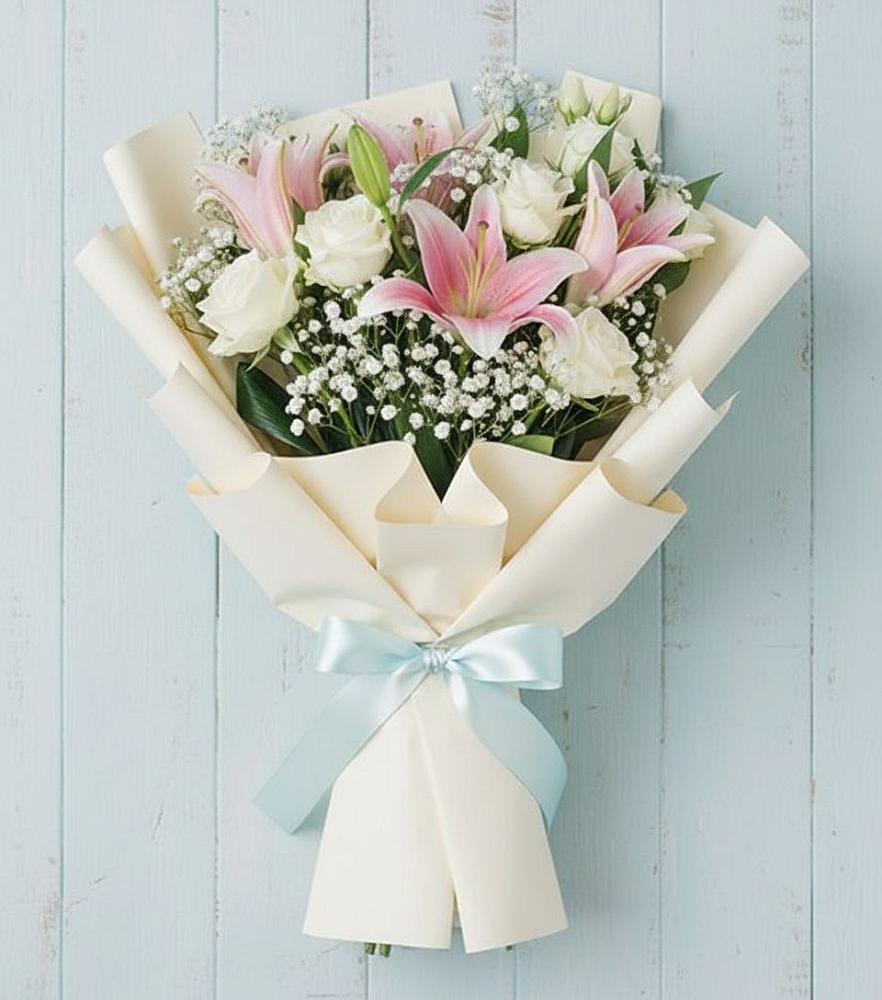 Букет цветов из: Лилии в Талицы Пушкинского района