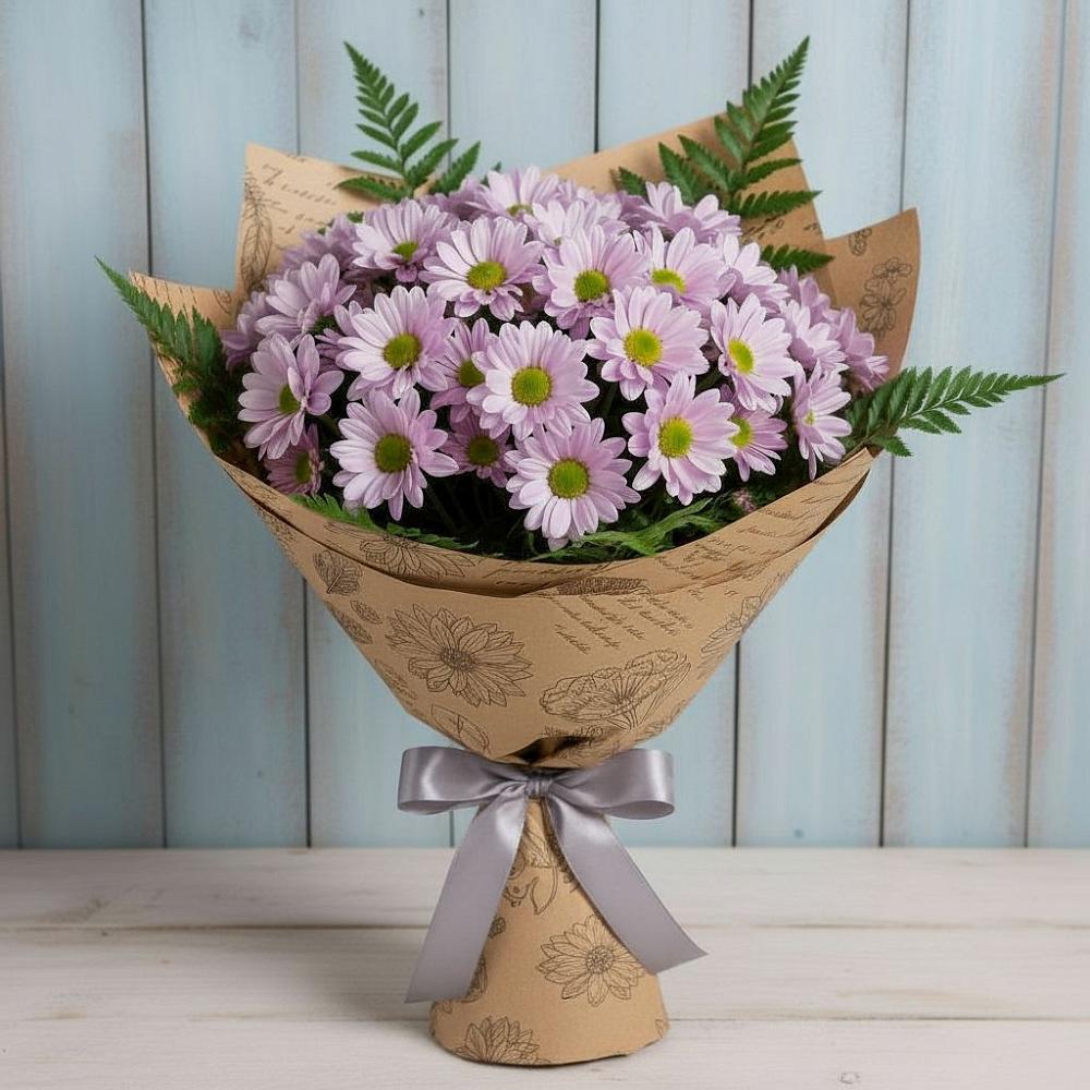 Букет цветов из: Хризантемы в Талицы Пушкинского района