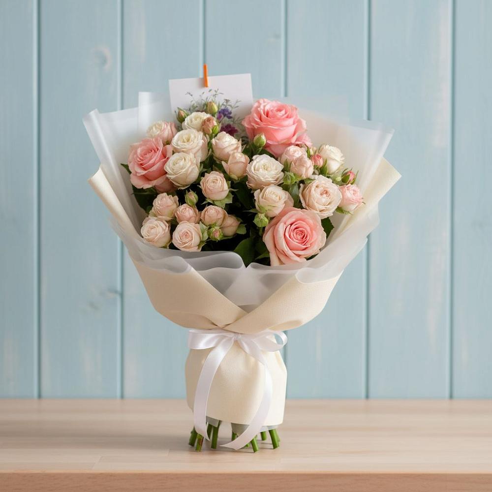 Букет цветов из: Розы в Талицы Пушкинского района