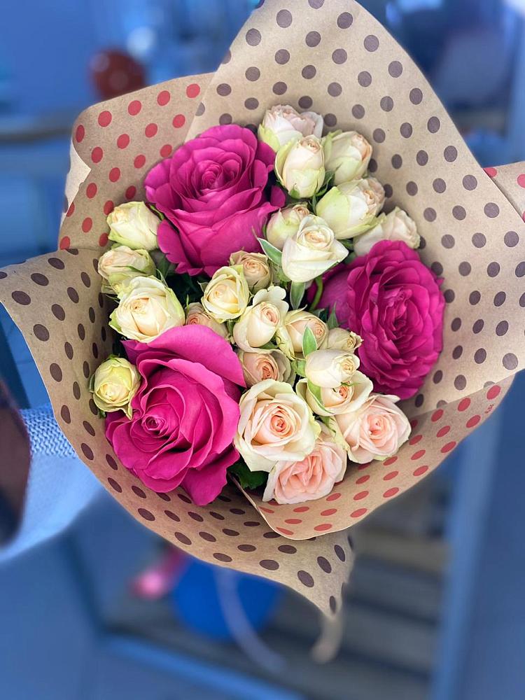 Букет цветов из: Розы в Талицы Пушкинского района