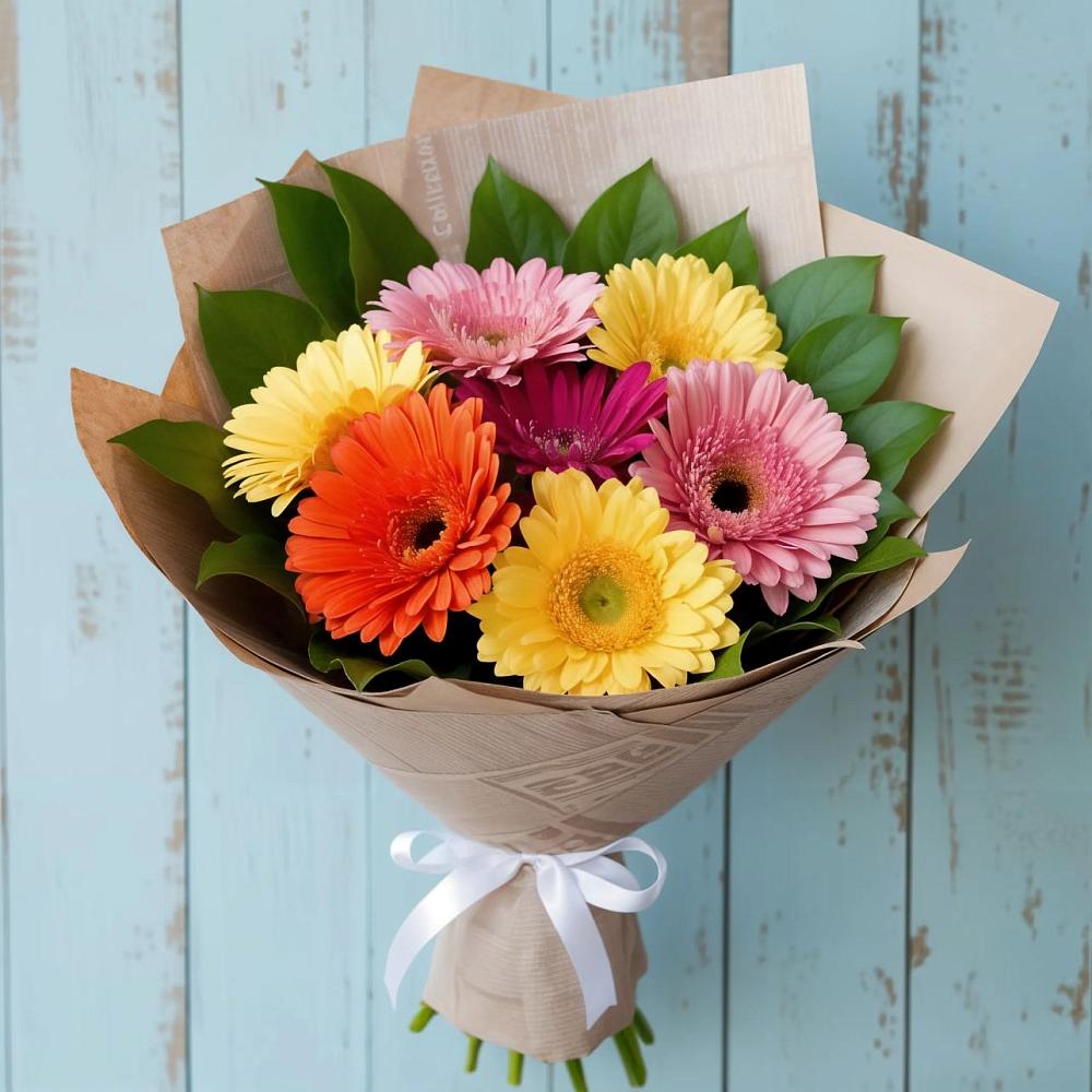 Букет цветов из: Герберы в Талицы Пушкинского района