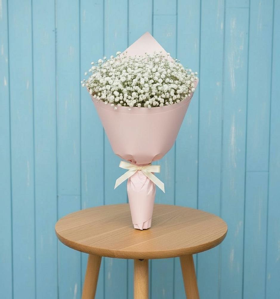 Букет цветов из: Гипсофила в Талицы Пушкинского района