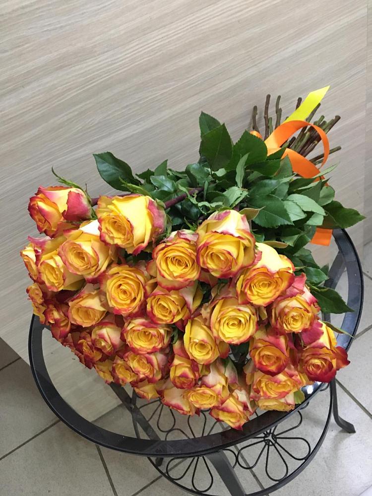 Букет Желтые розы в Талицы Пушкинского района