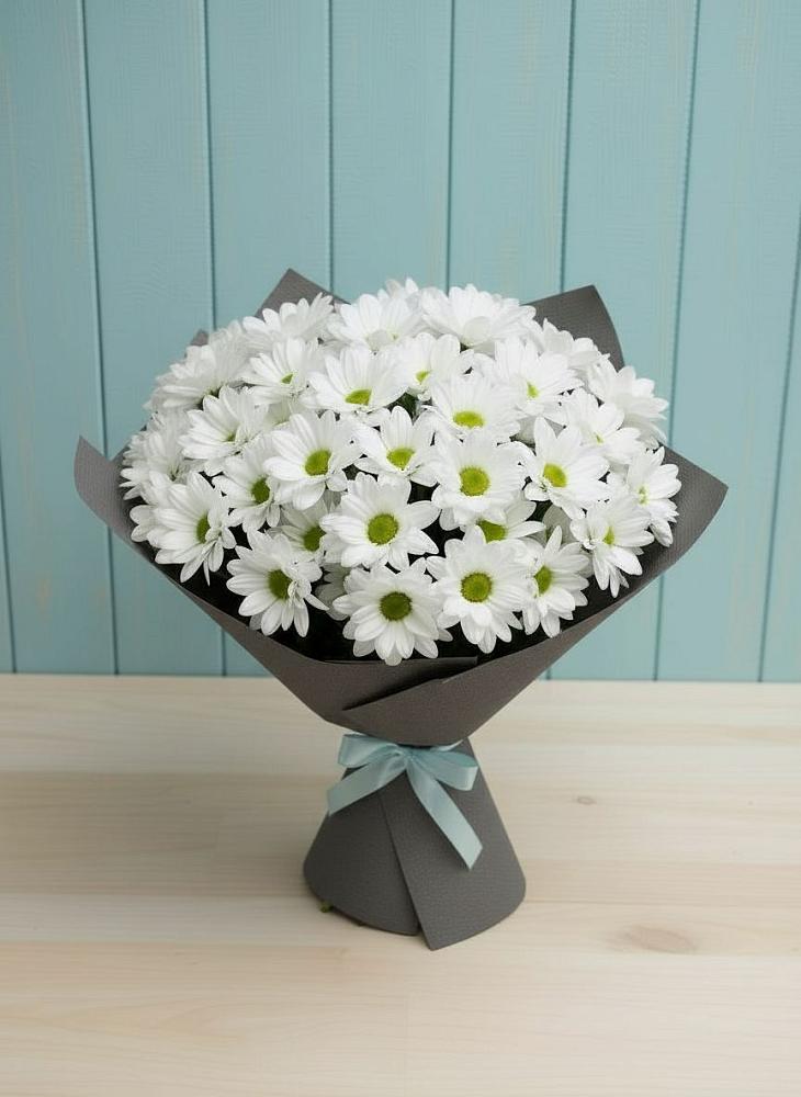 Букет цветов из: Хризантемы в Талицы Пушкинского района