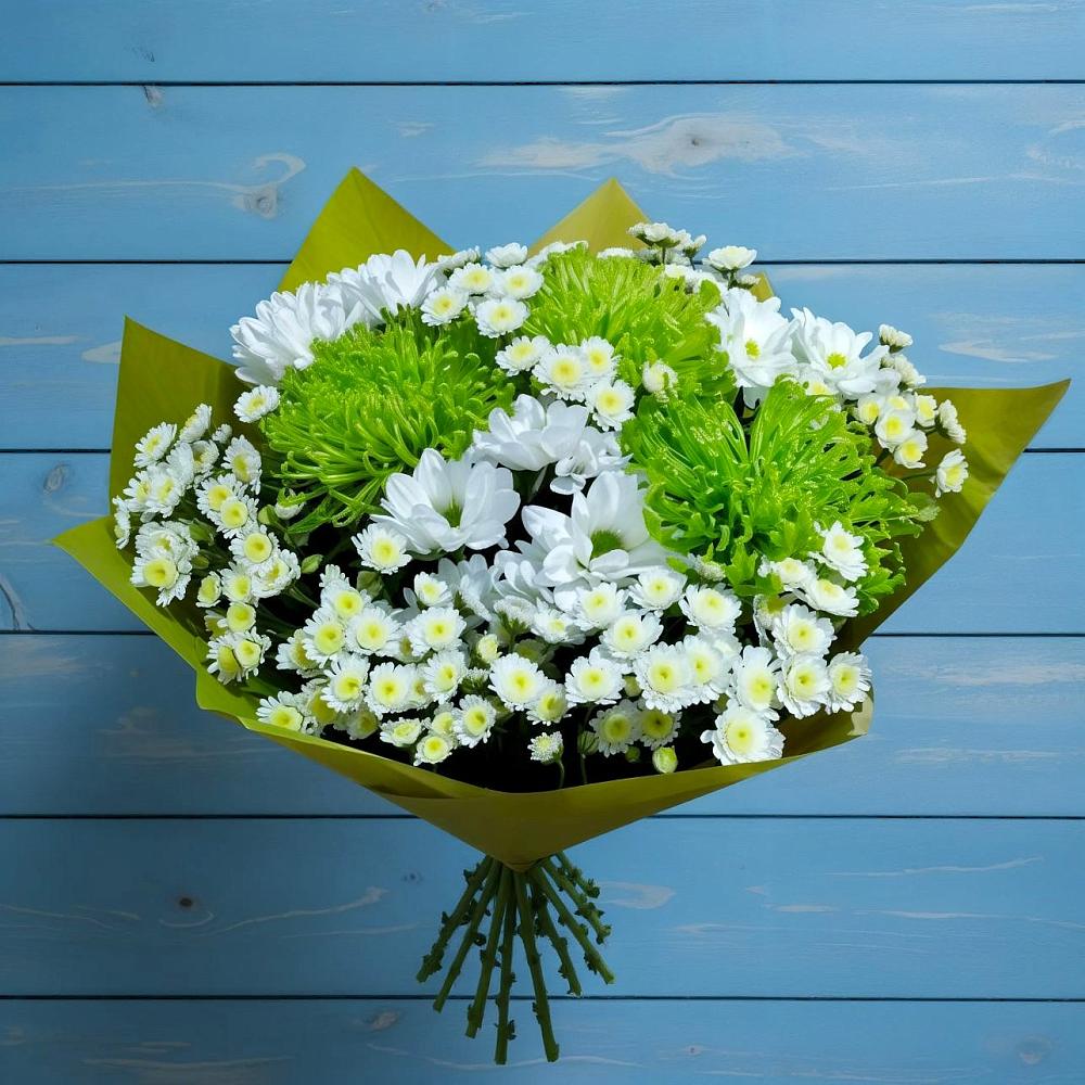 Букет цветов из: Хризантемы в Талицы Пушкинского района