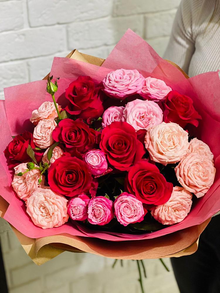 Букет цветов из: Розы в Талицы Пушкинского района