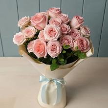 Букет Розовый шарм в Талицы Пушкинского района