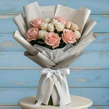 Букет цветов из:  Розы #REPLACE_PRED# Талицы Пушкинского района