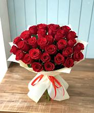 Букет 29 Красных роз в Талицы Пушкинского района
