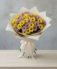 Букет цветов из:  Хризантемы #REPLACE_PRED# Талицы Пушкинского района