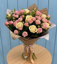 Букет цветов из:  Розы в Талицы Пушкинского района