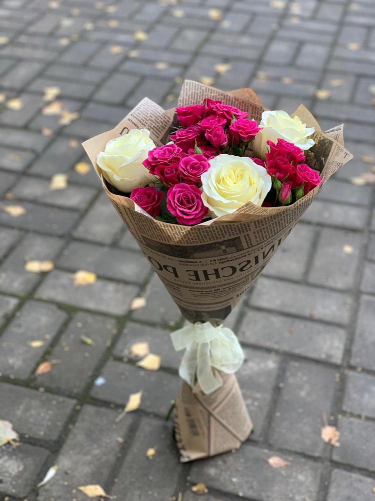 Букет цветов из: Розы в Талицы Пушкинского района