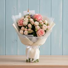 Букет цветов из:  Розы в Талицы Пушкинского района