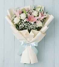 Букет цветов из:  Лилии в Талицы Пушкинского района