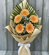 Букет цветов из:  Герберы #REPLACE_PRED# Талицы Пушкинского района