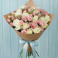 Букет цветов из:  Розы #REPLACE_PRED# Талицы Пушкинского района